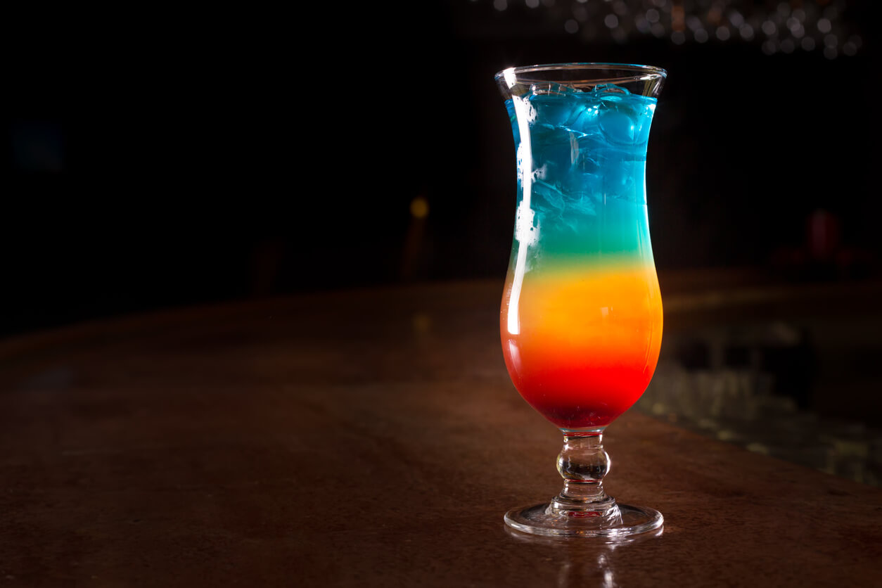 copa bebidas con hielo